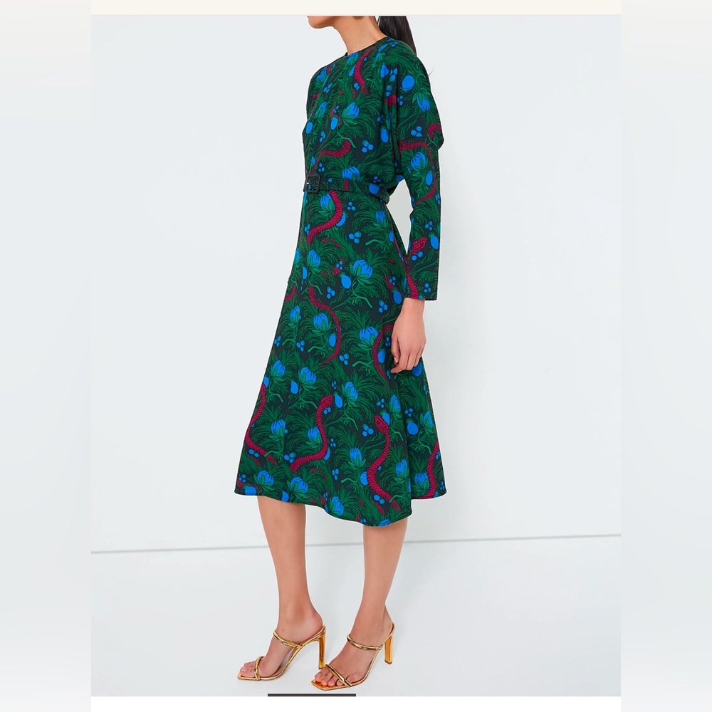 Tuckernuck Green Long Sleeve Dress
